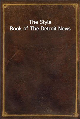 The Style Book of The Detroit ...