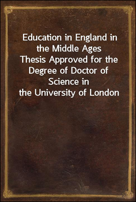 Education in England in the Mi...