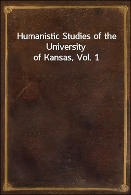 Humanistic Studies of the Univ...