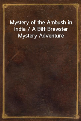 Mystery of the Ambush in India...
