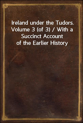 Ireland under the Tudors. Volume 3 (of 3) / With a Succinct Account of the Earlier History