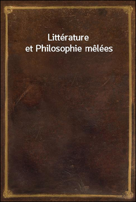 Litterature et Philosophie mel...