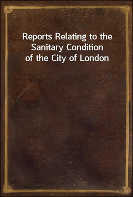 Reports Relating to the Sanitary Condition of the City of London
