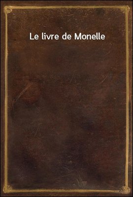 Le livre de Monelle